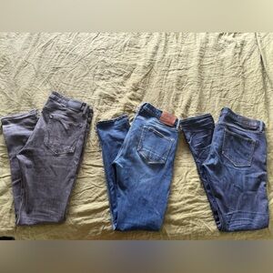 AllSaints Men’s Cigarette Jeans Bundle Sz 33